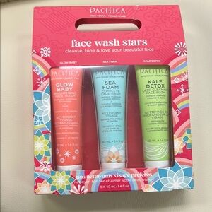 Pacifica Face Wash Trio